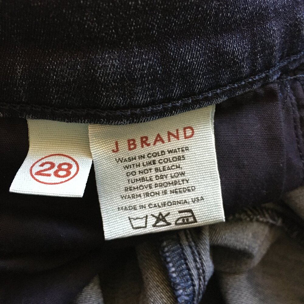 J Brand Majestic Super Skinny Jean Womens 28 Dark Wash Denim Stretch - Picture 9 of 14